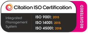 Citation ISO 9001. ISO 14001, ISO 45001